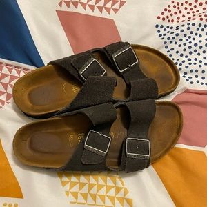 Birkenstock Arizona Suede Sandals
